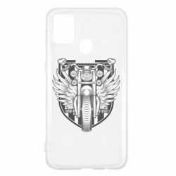 Чехол для Samsung M31 Bike Shield Art - PrintSalon