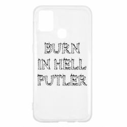 Чехол для Samsung M31 Born in Hell Putin