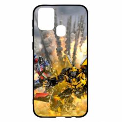 Чохол для Samsung M31 Bumblebee and Optimus Prime - PrintSalon