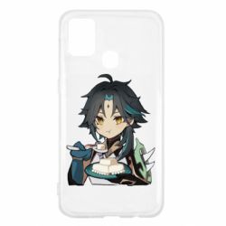 Чехол для Samsung M31 Cяо кушает - PrintSalon