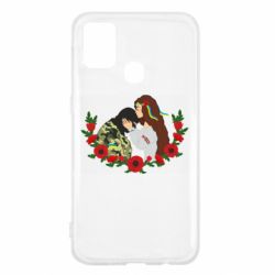 Чохол для Samsung M31 Дівчина цілує солдата - PrintSalon