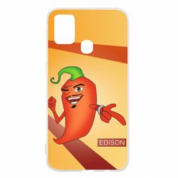 Чохол для Samsung M31 Edison Pepper - PrintSalon