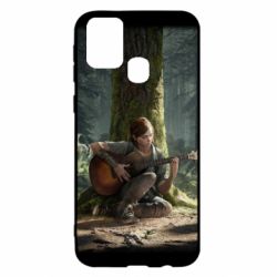 Чехол для Samsung M31 Ellie Plays Guitar - PrintSalon