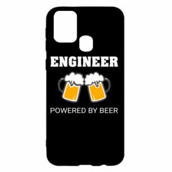 Чехол для Samsung M31 Engineer Powered By Beer - PrintSalon