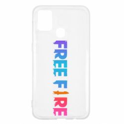 Чехол для Samsung M31 Free fire gradient logo - PrintSalon