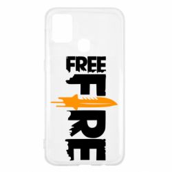 Чохол для Samsung M31 Free Fire vertical logo - PrintSalon