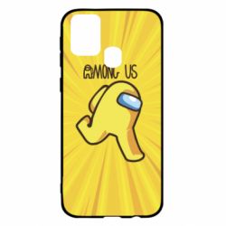 Чехол для Samsung M31 Game hero and logo - PrintSalon