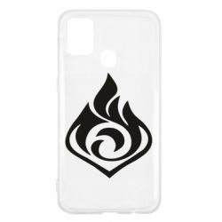 Чехол для Samsung M31 Genshin Impact Pyro - PrintSalon