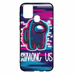 Чехол для Samsung M31 Glitch Among Us - PrintSalon