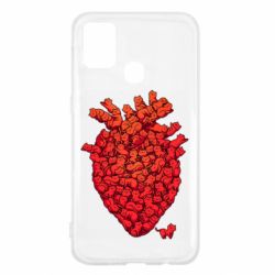Чехол для Samsung M31 Heart of many cats - PrintSalon