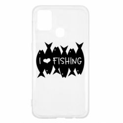 Чохол для Samsung M31 I Love Fishing - PrintSalon