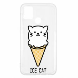 Чехол для Samsung M31 Ice Cat - PrintSalon