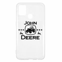 Чехол для Samsung M31 John Deere and tractor fanArt - PrintSalon