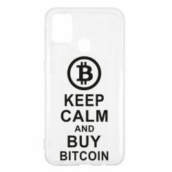 Чехол для Samsung M31 Keep calm and by bitcoin - PrintSalon