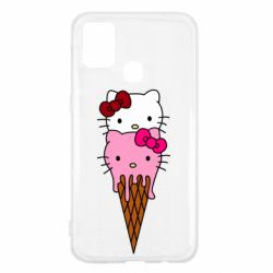 Чехол для Samsung M31 Kitty ice cream - PrintSalon