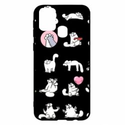 Чохол для Samsung M31 Кот Саймона емоції - PrintSalon