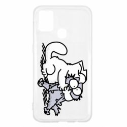 Чохол для Samsung M31 Любов котів - PrintSalon