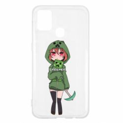 Чехол для Samsung M31 Minecraft anime - PrintSalon