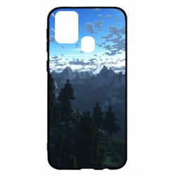 Чехол для Samsung M31 Minecraft nature - PrintSalon