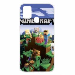 Чохол для Samsung M31 Minecraft Starter - PrintSalon