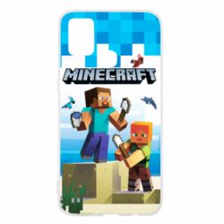 Чехол для Samsung M31 Minecraft summer - PrintSalon