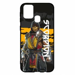 Чехол для Samsung M31 Mortal Kombat-Scorpion - PrintSalon