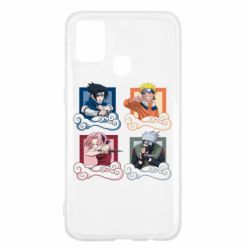 Чохол для Samsung M31 Naruto team 7 in action-PrintSalon Чохол для Samsung M31 Naruto team 7 in action