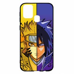 Чохол для Samsung M31 Naruto Vs Sasuke-PrintSalon Чохол для Samsung M31 Naruto Vs Sasuke