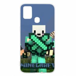 Чехол для Samsung M31 Novaskin Minecraft - PrintSalon