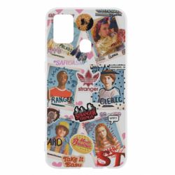 Чехол для Samsung M31 Очень странные дела. Стикеры - PrintSalon