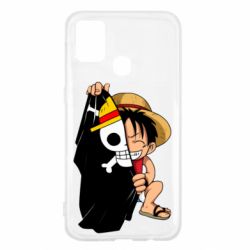 Чехол для Samsung M31 One piece chibi Luffy - PrintSalon