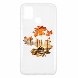 Чехол для Samsung M31 Проезжая осень - PrintSalon