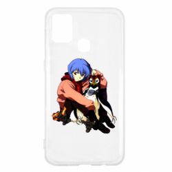 Чехол для Samsung M31 Rei Ayanami and Pen Pen - PrintSalon