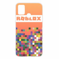 Чехол для Samsung M31 Roblox and squares - PrintSalon