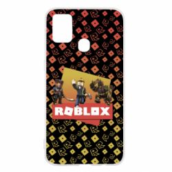 Чехол для Samsung M31 Roblox Heroes 3D - PrintSalon
