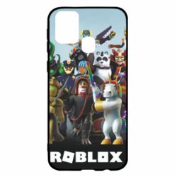 Чехол для Samsung M31 Roblox персонажи - PrintSalon
