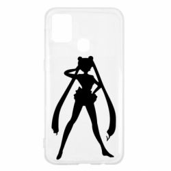 Чохол для Samsung M31 Sailor Moon silhouette - PrintSalon