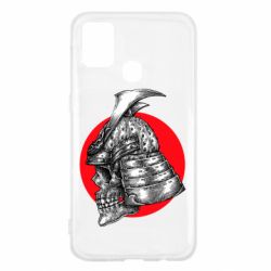 Чехол для Samsung M31 Samurai skull - PrintSalon