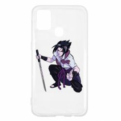 Чехол для Samsung M31 Sasuke with katana - PrintSalon