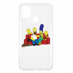 Чехол для Samsung M31 Simpsons At Home - PrintSalon