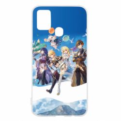Чехол для Samsung M31 Teyvat Genshin Impact - PrintSalon