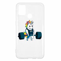 Чехол для Samsung M31 The unicorn is rocking - PrintSalon