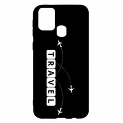 Чехол для Samsung M31 Travel and airplanes - PrintSalon