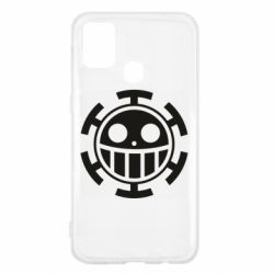 Чехол для Samsung M31 Ван Пис флаг Трафальгара - PrintSalon