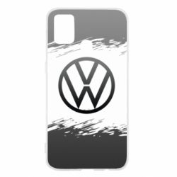 Чохол для Samsung M31 Volkswagen logo and grunge - PrintSalon