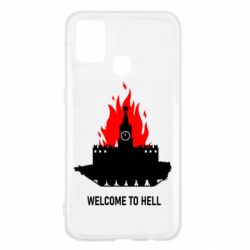 Чехол для Samsung M31 Welcome to Hell