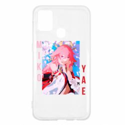 Чехол для Samsung M31 Yae Miko art - PrintSalon
