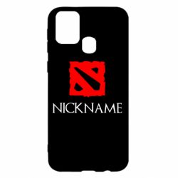 Чехол для Samsung M31 Your nickname Dota2 - PrintSalon