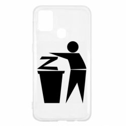 Чехол для Samsung M31 Z is a trash - PrintSalon