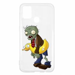 Чехол для Samsung M31 Zombie with a duck - PrintSalon